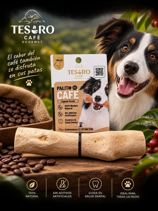 HUESO DE PALO DE CAFE PARA MASCOTAS